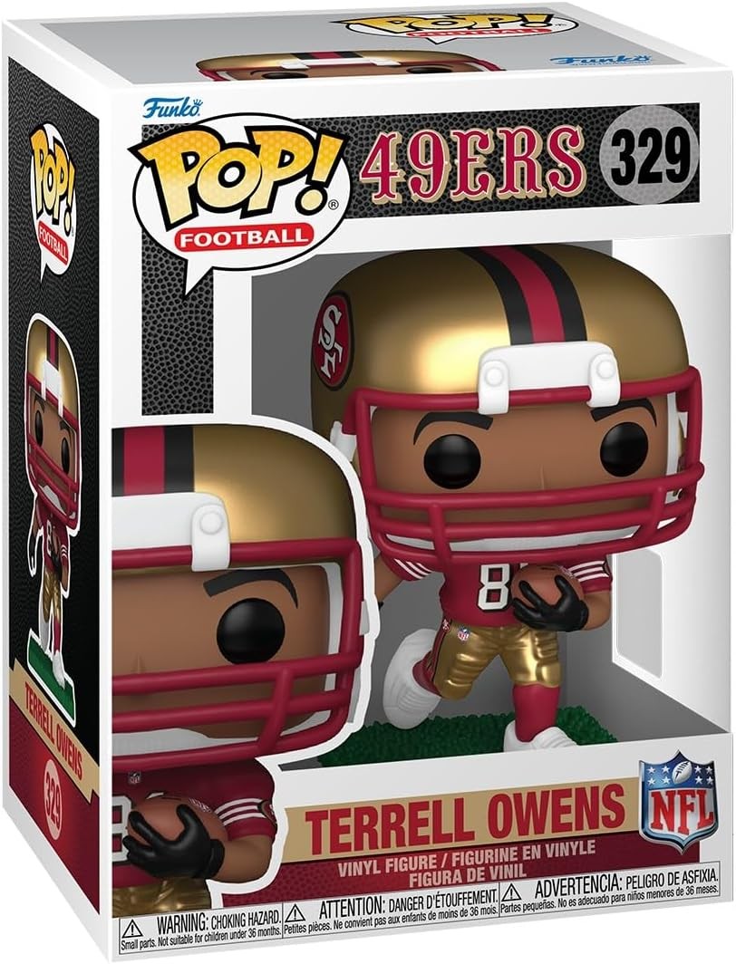 TERRELL OWENS - SAN FRANCISCO 49ERS - FUNKO POP - BRAND NEW - NFL 86383