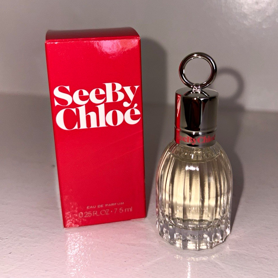 Chloé See by Chloé Eau de Parfum EDP Miniature Perfume w/ Box 7.5 ml Chloé See by Chloé Eau de Parfum EDP Miniature Perfume w/ Box 7.5 ml