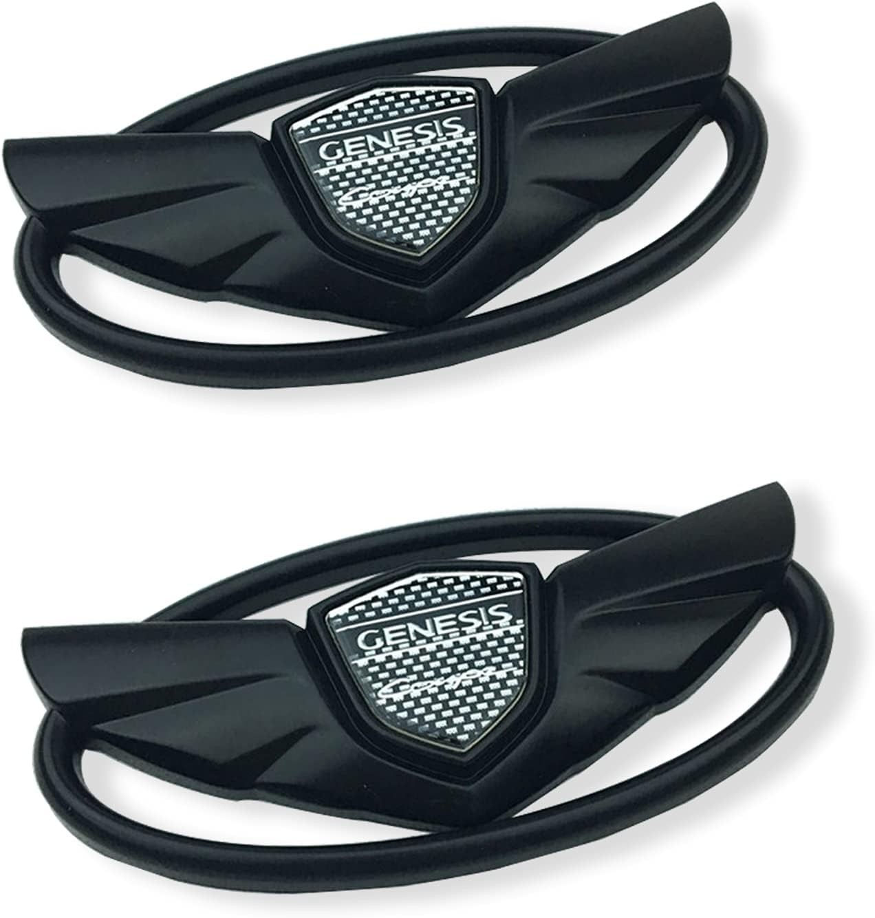 2 Pieces fit Genesis Logo Front+ Trunk Stickers Emblem Badges 2010-2017 Fit Gene