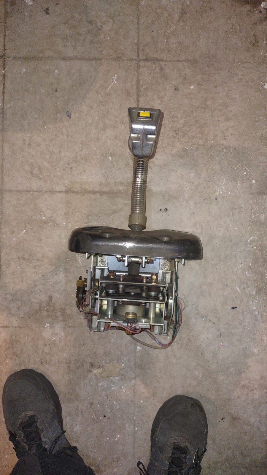 sega g loc deluxe sitdown cabinet complete steering mech working #1