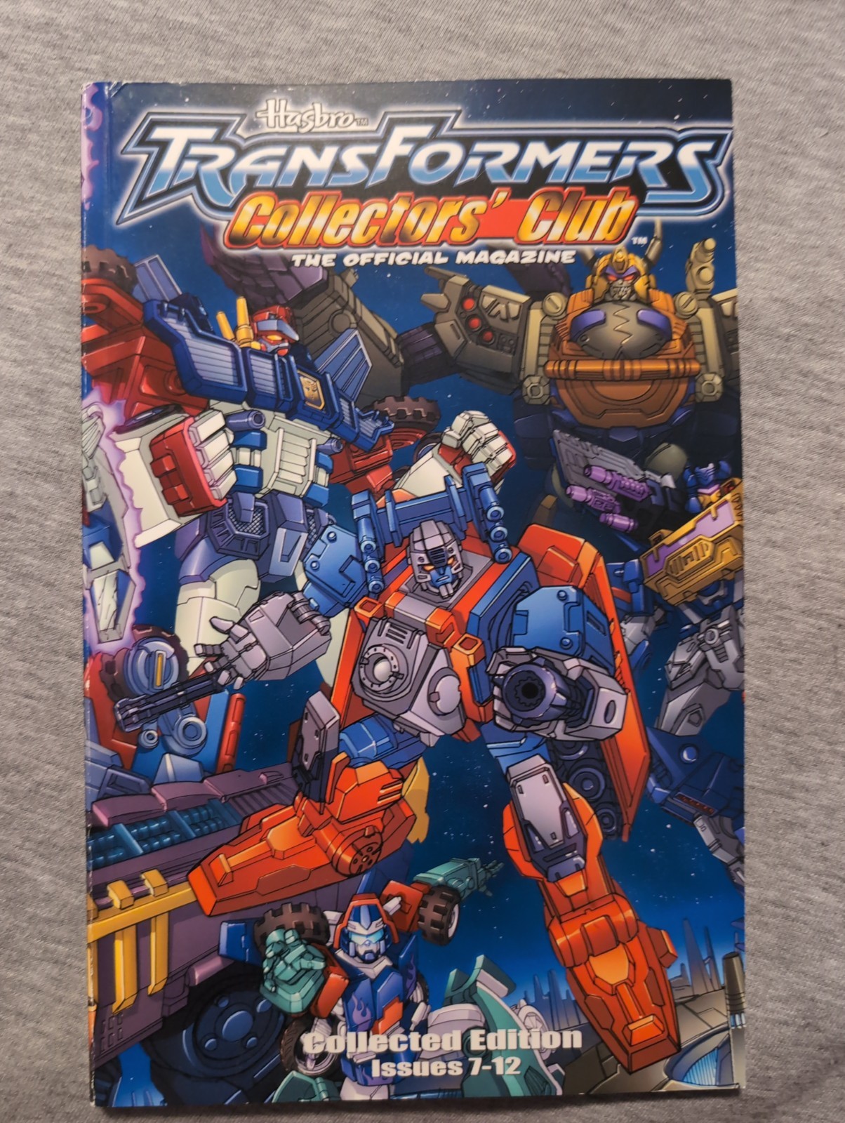 Rare TFCC Transformers COLLECTORS CLUB official Magazine Collected Edition 7-12 