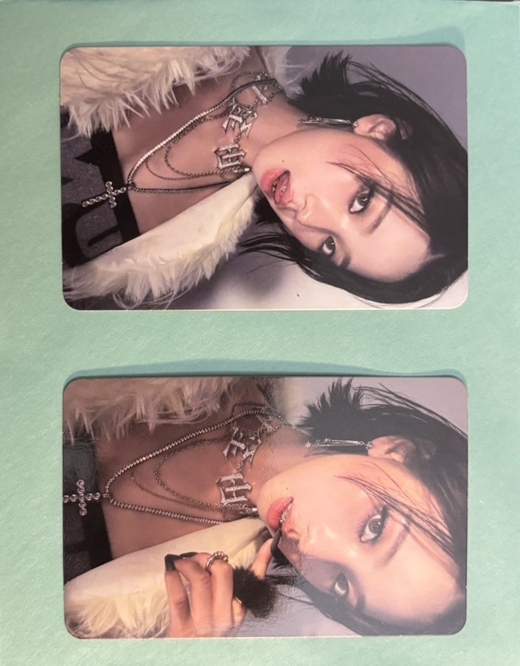 Karina Dirty Work Photocard Set