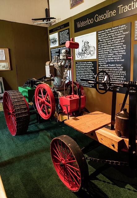McGregor Iowa 1890s Froelich Tractor Waterloo Gasoline Tractor Museum