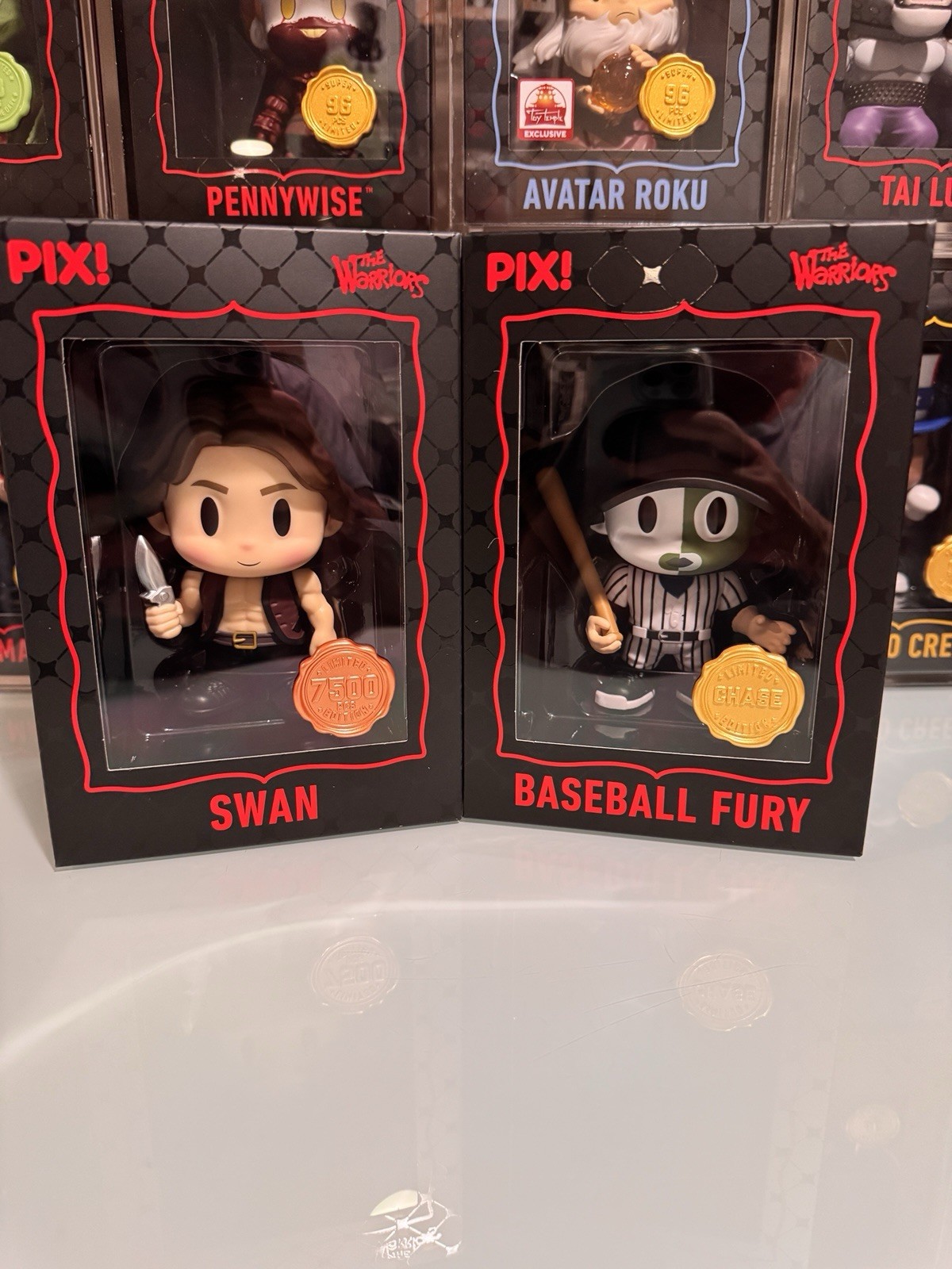 The Warriors Baseball Fury Thrilljoy Pix Chase & hero set LE 7500