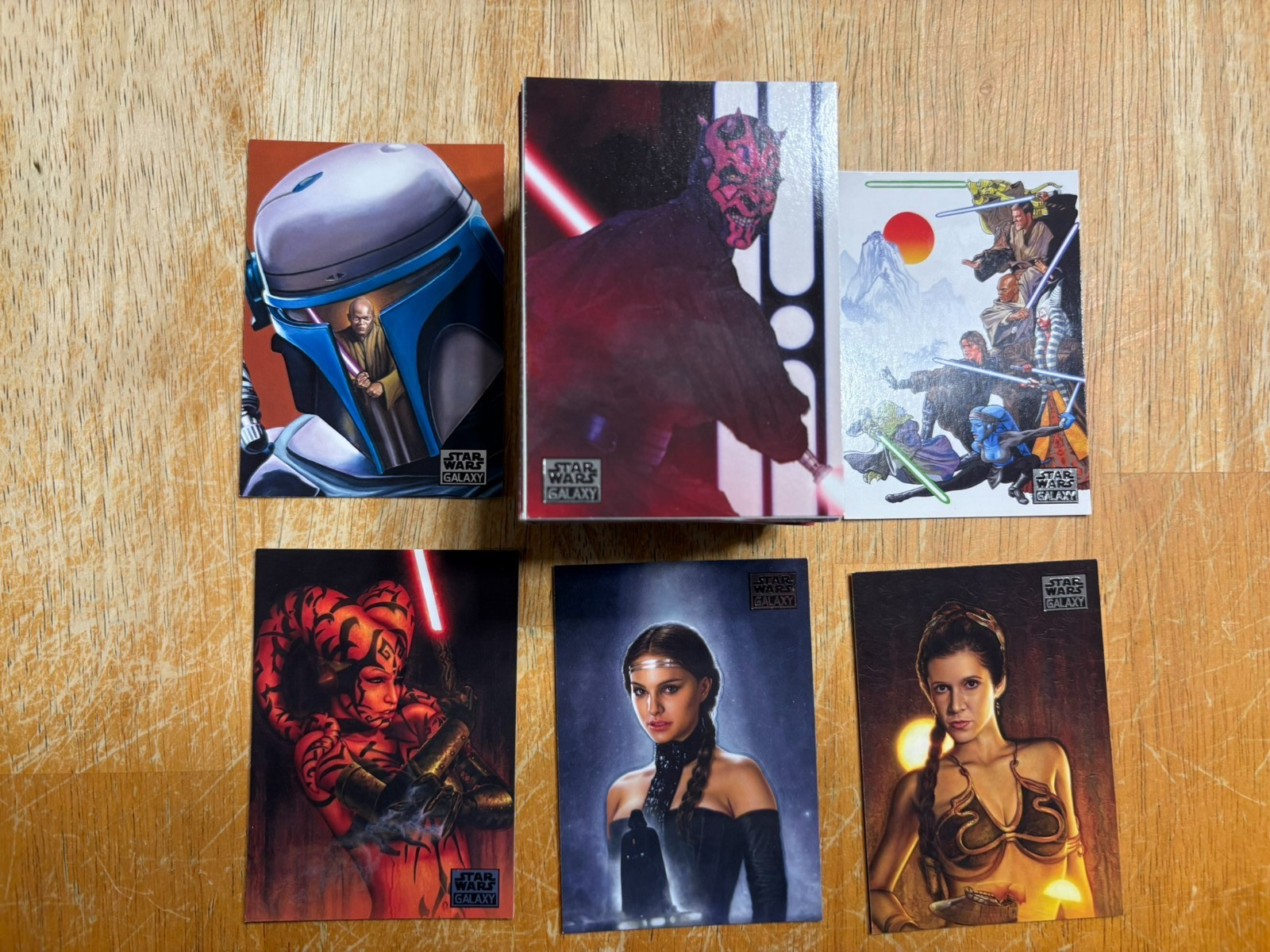 2012 Star Wars Galaxy: Series 7 (Topps) COMPLETE CARD SET of 110 cards 1-110