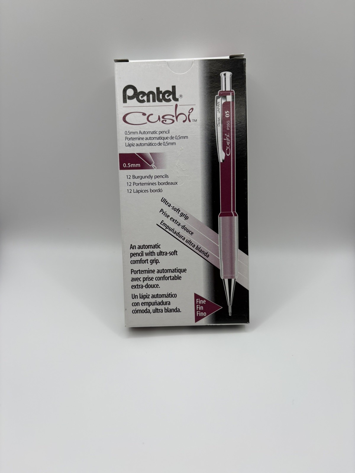 Box of 12 VINTAGE PENTEL PENCILS: \