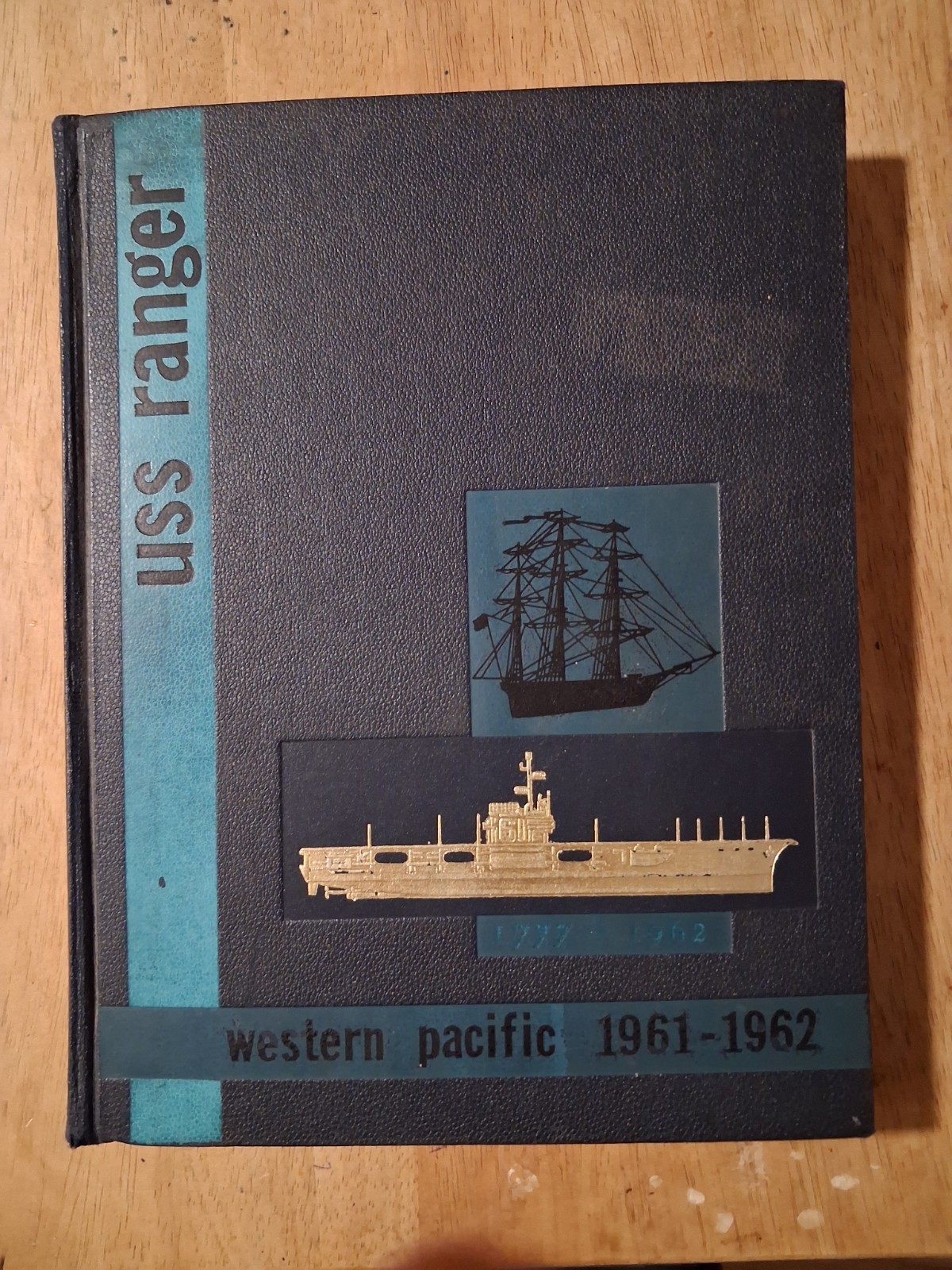 USS Ranger CVA-61 1961-62 WESTPAC Cruise Book  