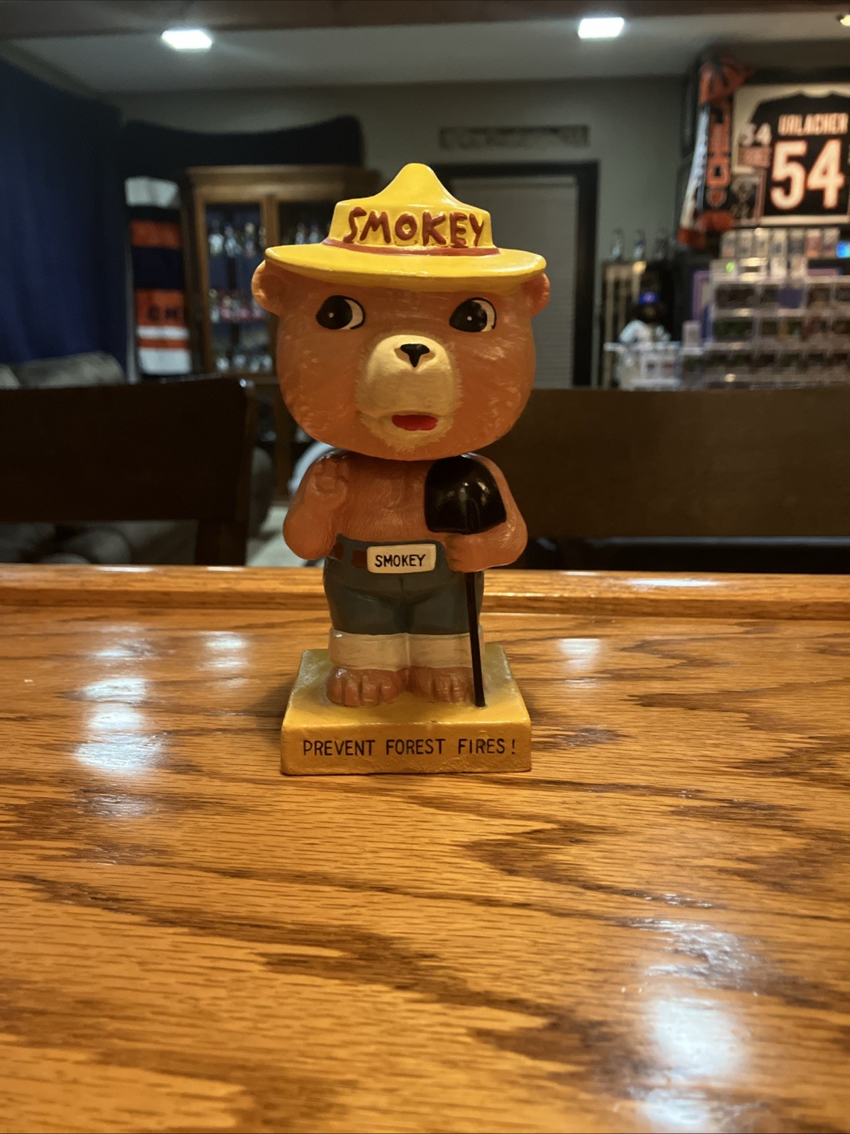 Vintage 1960\'s SMOKEY the BEAR Bobblehead Nodder Rare-Japan Mint Condition