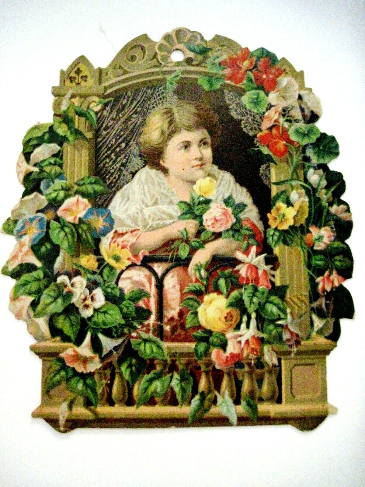 Large Vintage Trade Card 