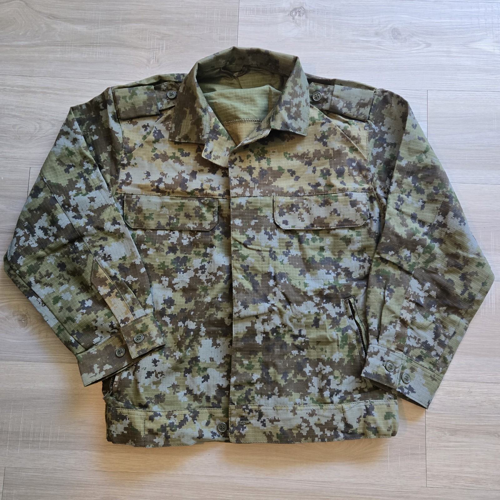 Russian FSB Border Guard Service Pogranichnik Camo Field Shirt Jacket (50-2)