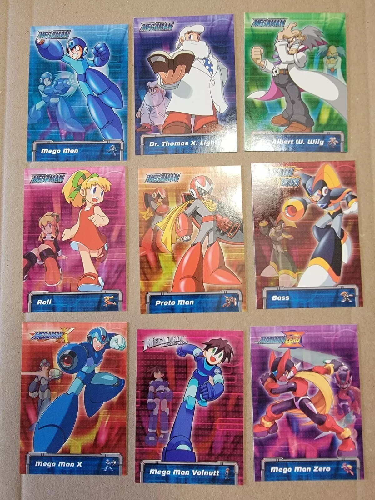 Mega Man Artbox Card (Various)