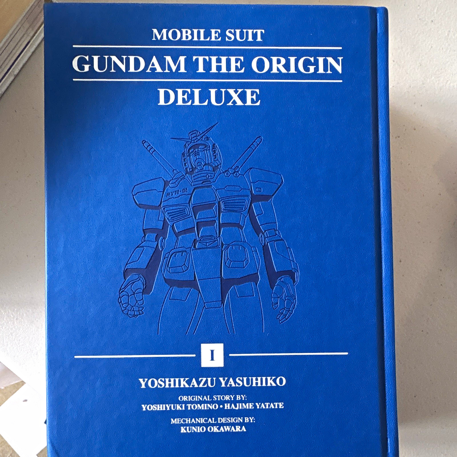 Mobile Suit Gundam THE ORIGIN Deluxe Vol 1 First ED Hardcover Yoshikazu Yasuhiko