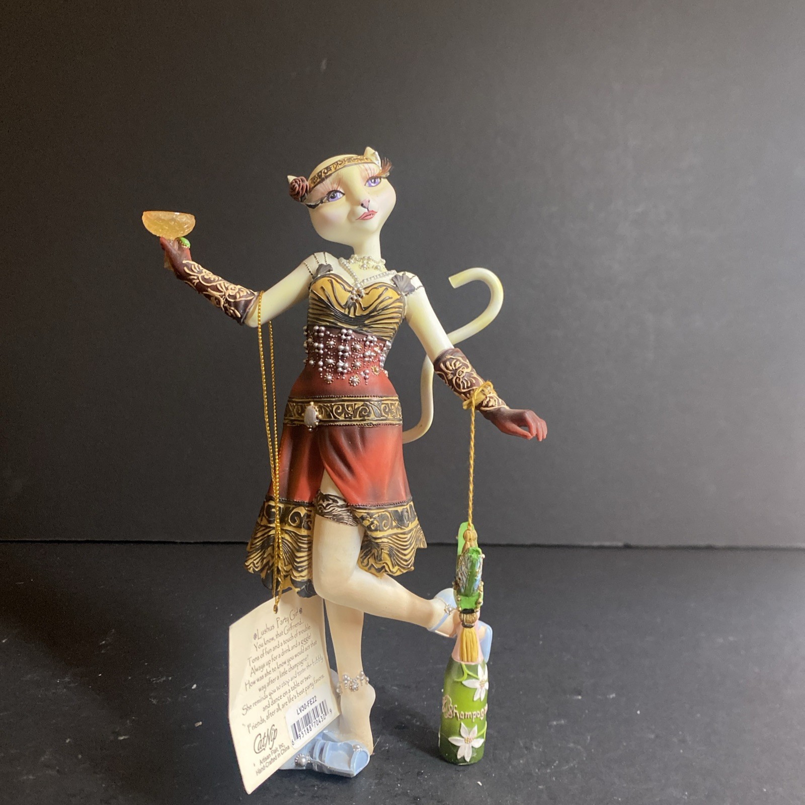 Margaret Le Van Alley Cats Lushus Party Girl Flapper *original tag no box
