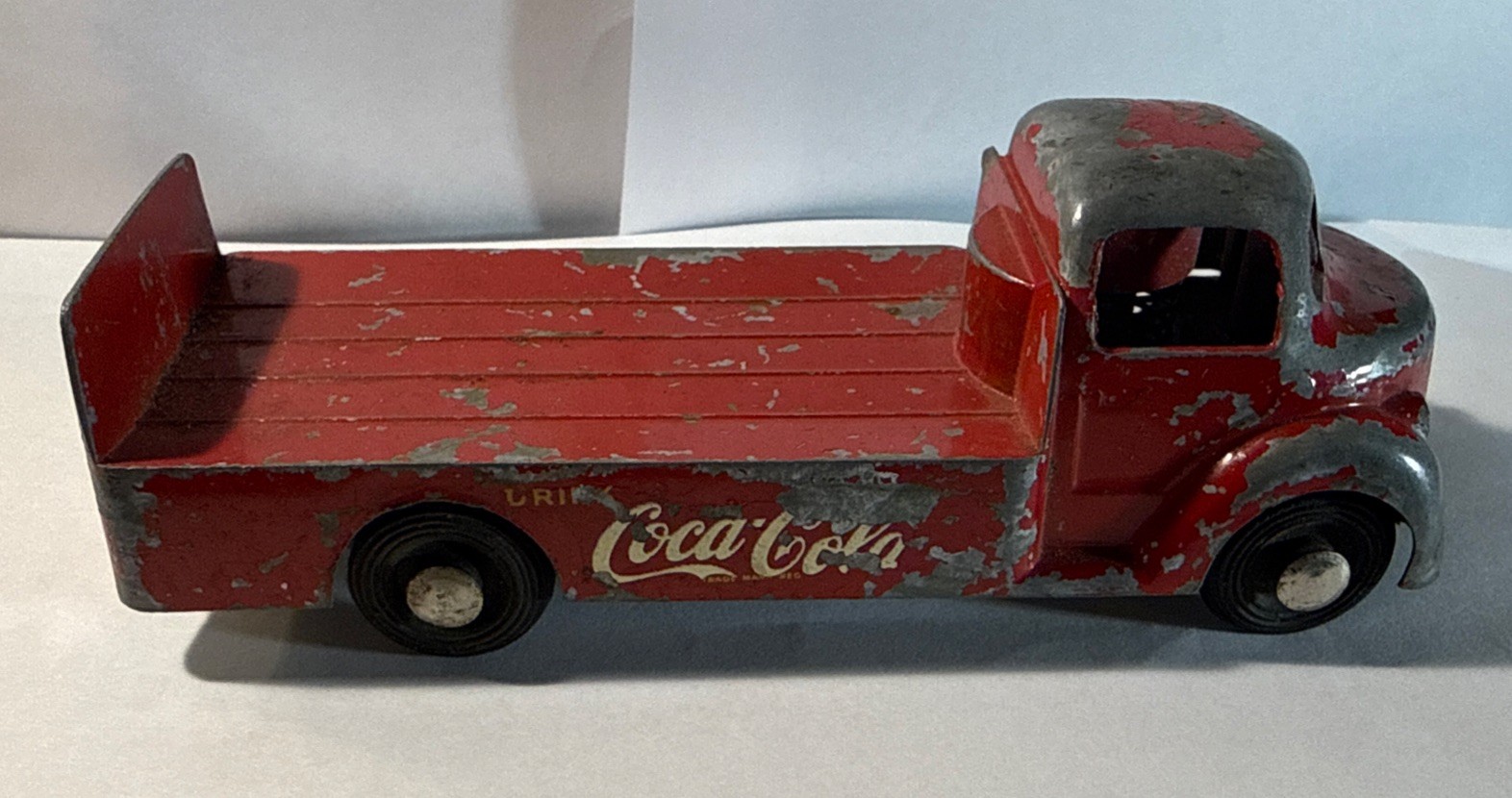 1950’s Vintage London Toy Wind Up Coca Cola Beverage Truck “Very Rare”
