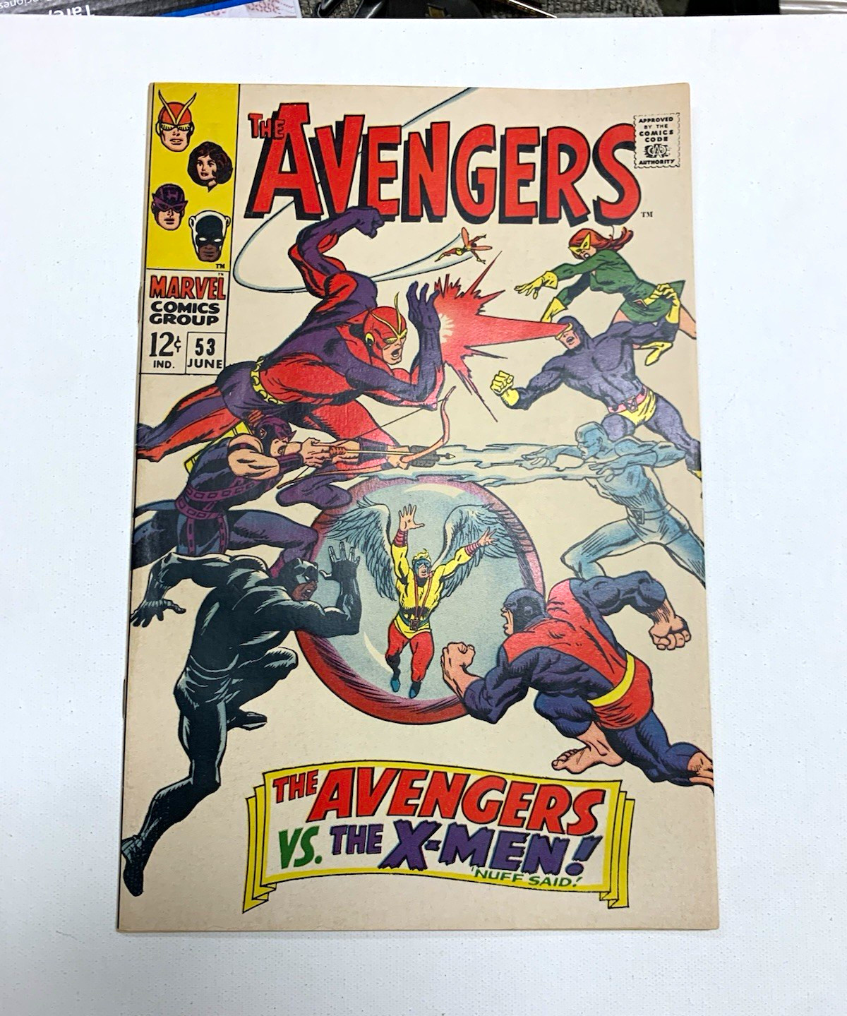 The Avengers #53 (Jun 1968 Marvel) Stan Lee, Roy Thomas \