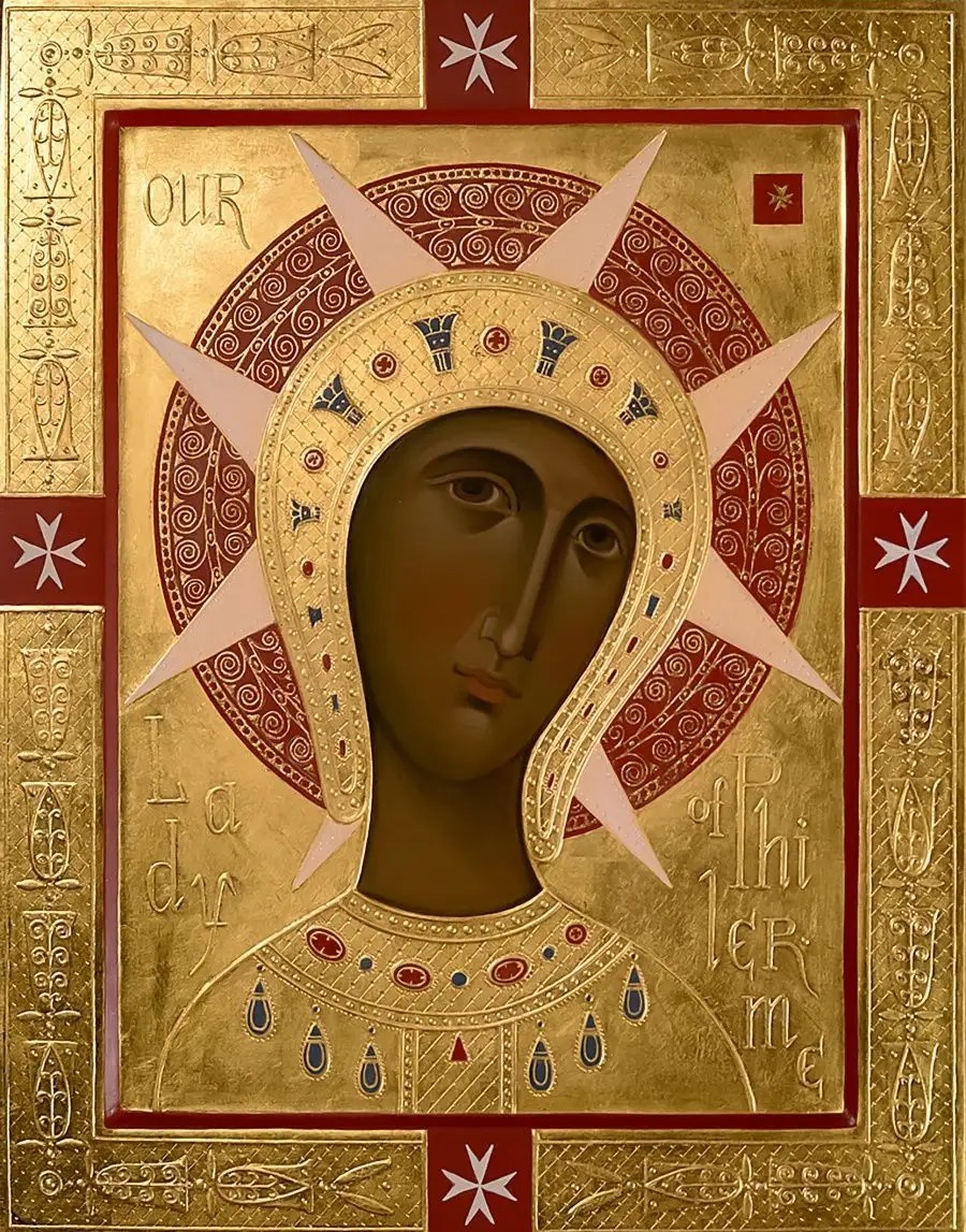The Philermos Icon of the Mother of God | 23x30 cm (9