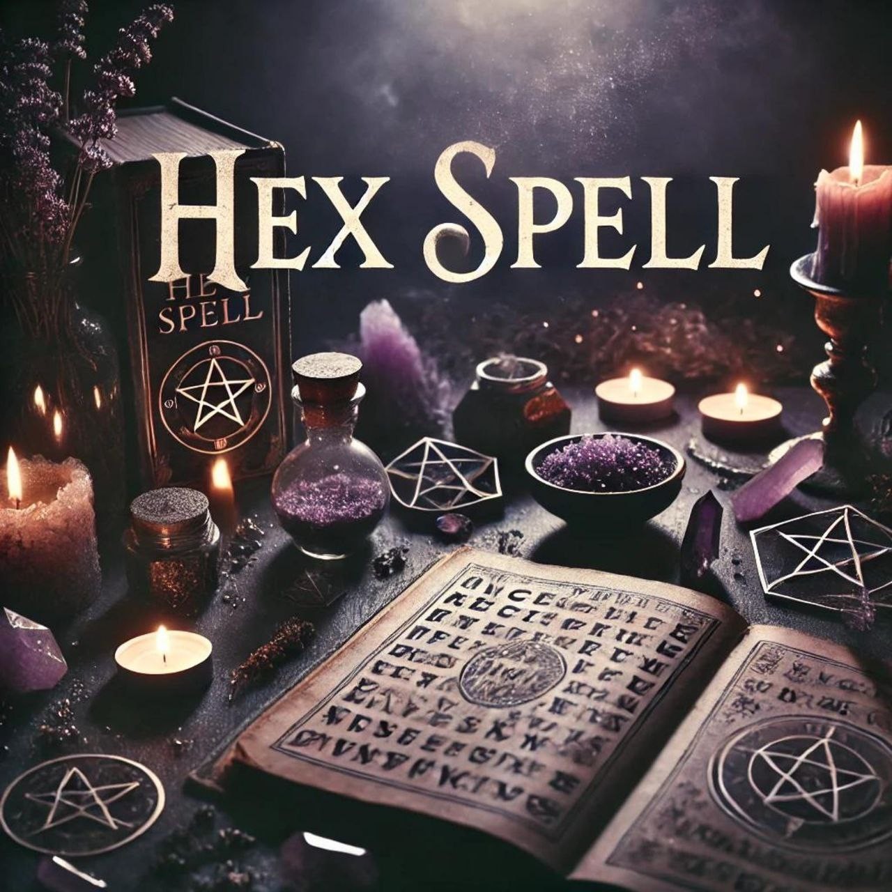 Powerful Hex Spell - Intense Energy & Focused Intention, Direct Energy and Focus