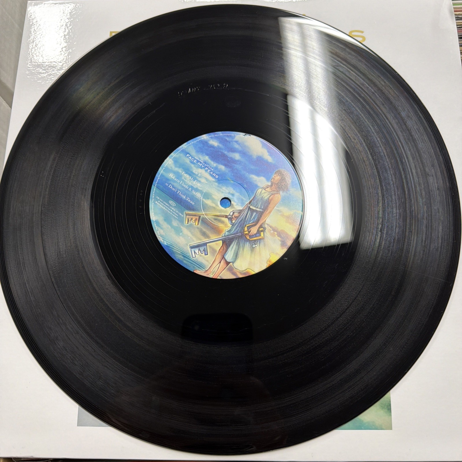 Utada Hikaru Face My Fears Vinyl Record Kingdom Hearts III Japan Limited - clean Utada Hikaru Face My Fears Vinyl Record Kingdom Hearts III Japan Limited - clean