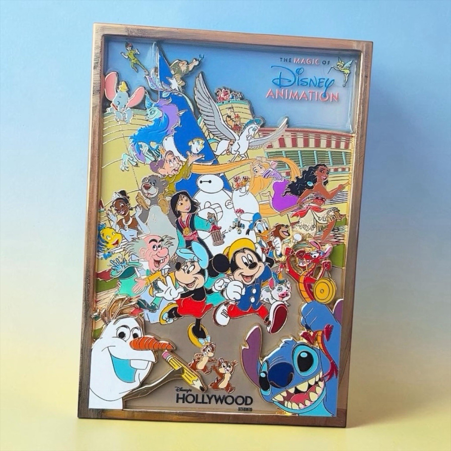 2026 Disney Parks Magic Of Disney Animation Hollywood Studios Jumbo Pin LE2000