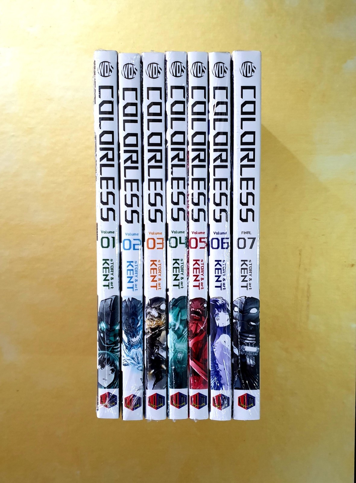Colorless Manga English Version Comic Volume 1-7 (END) Full Set by Kent