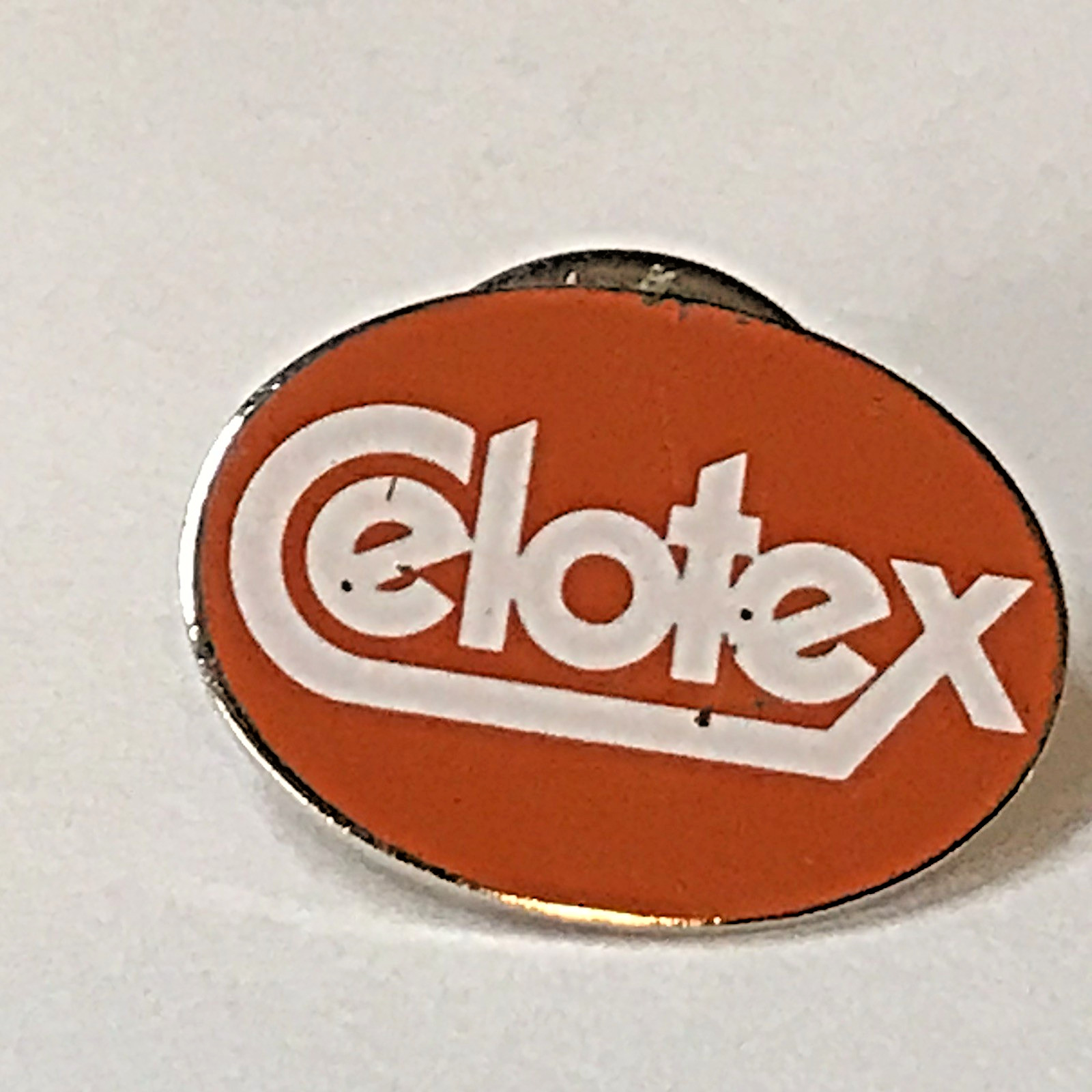 Vintage CELOTEX Lapel Hat Tie Pin (A9)