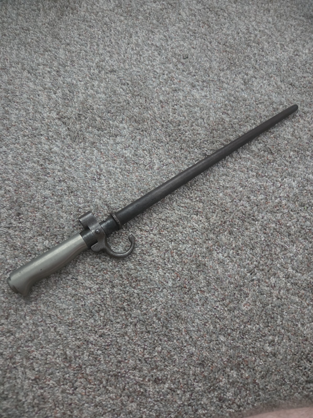 French Model 1886 Lebel Rifle Bayonet Shortened 15\