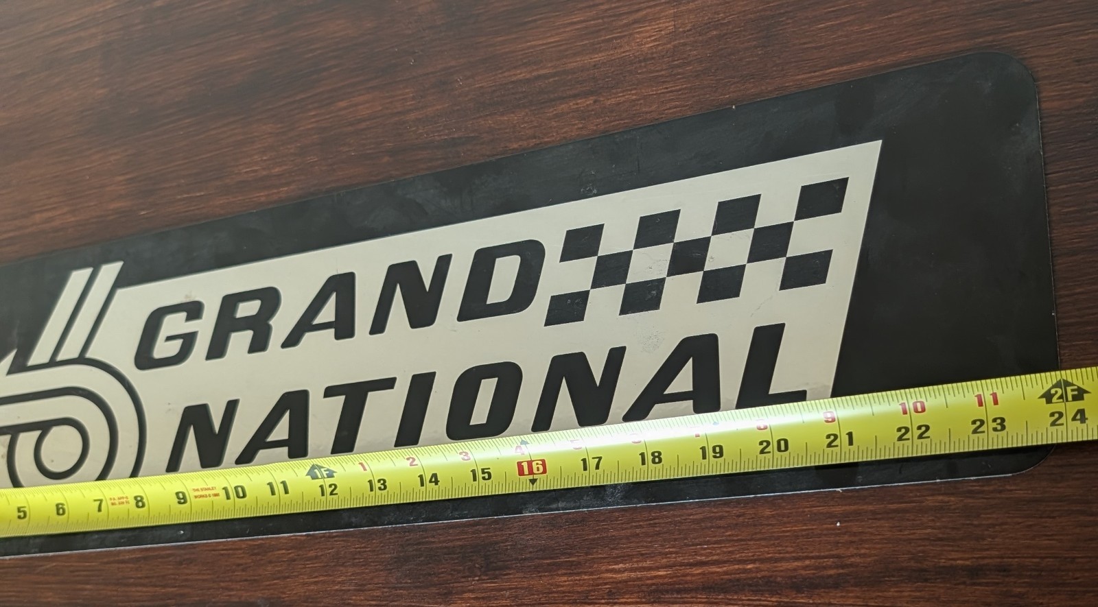 GM Buick Grand Nation Metal Sign Older Version 6x24 inchs