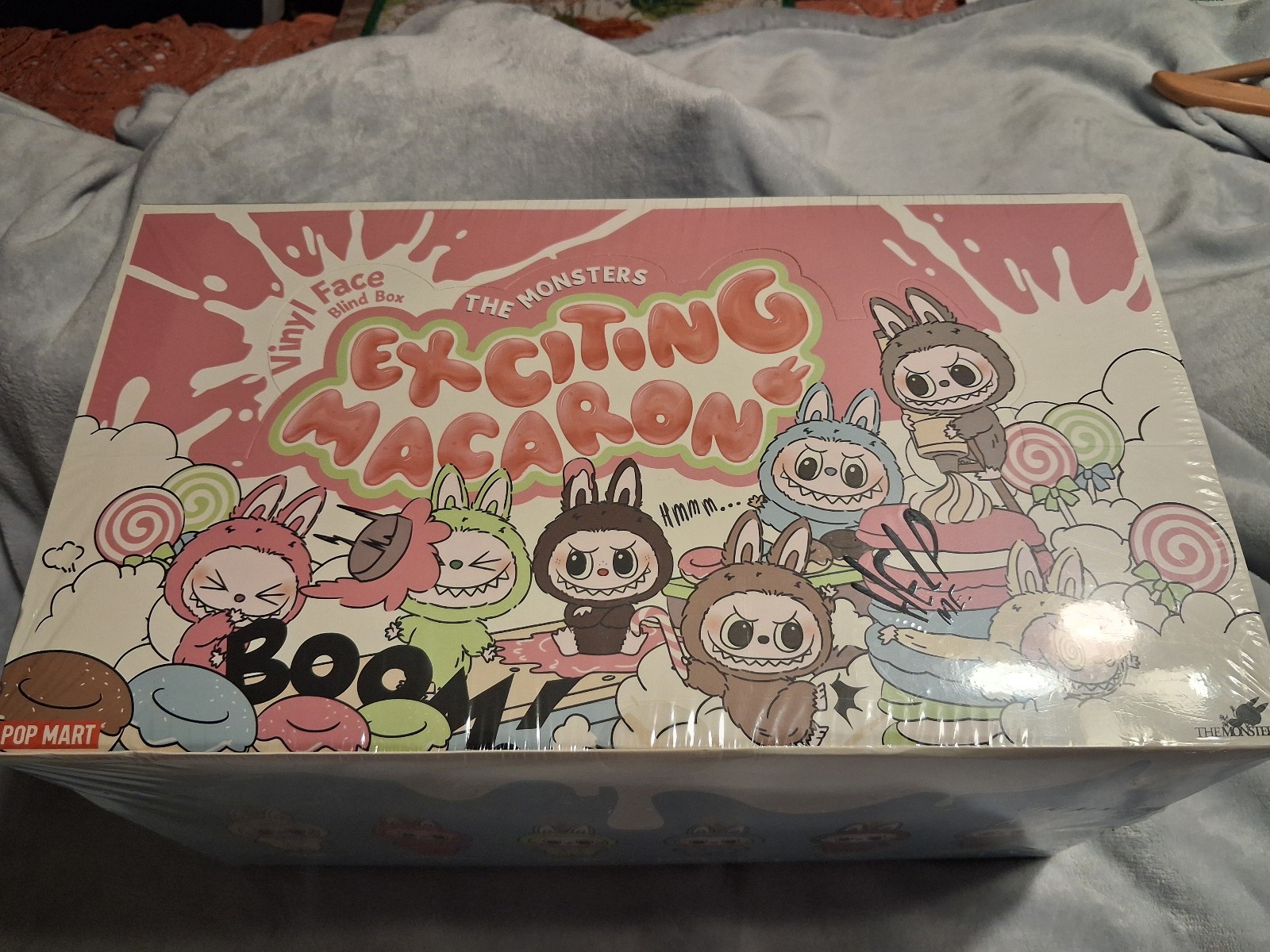 POP MART The Monsters Exciting Macaron Vinyl Face Blind Collection Sealed case 6