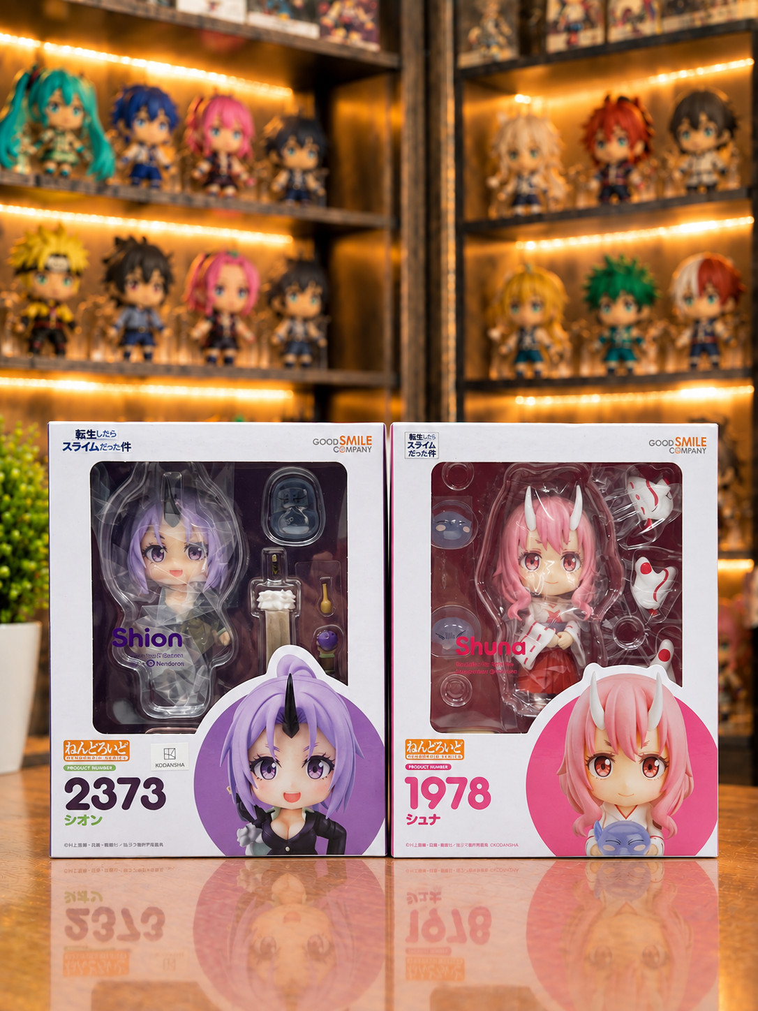 Nendoroid Shion & Shuna - That Time I Got Reincarnated as Slime Set of 2 GSC New
