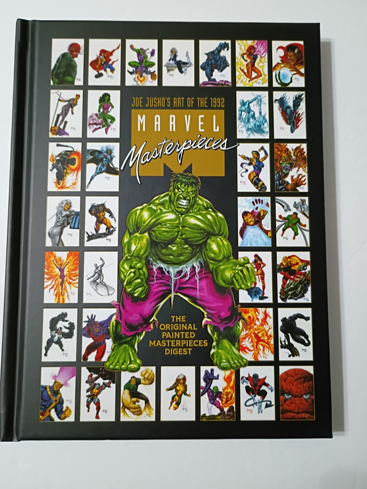 Joe Jusko\'s Art of the 1992 Marvel Masterpieces Digest HC Kickstarter 