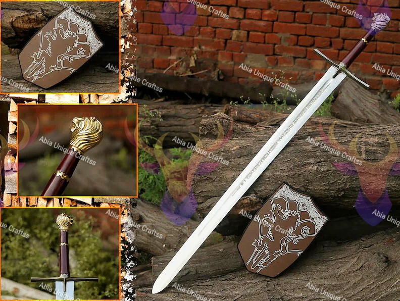 Chronciles of Narnia Rhindon Sword of Prince Peter Movie Replica Steel Sword