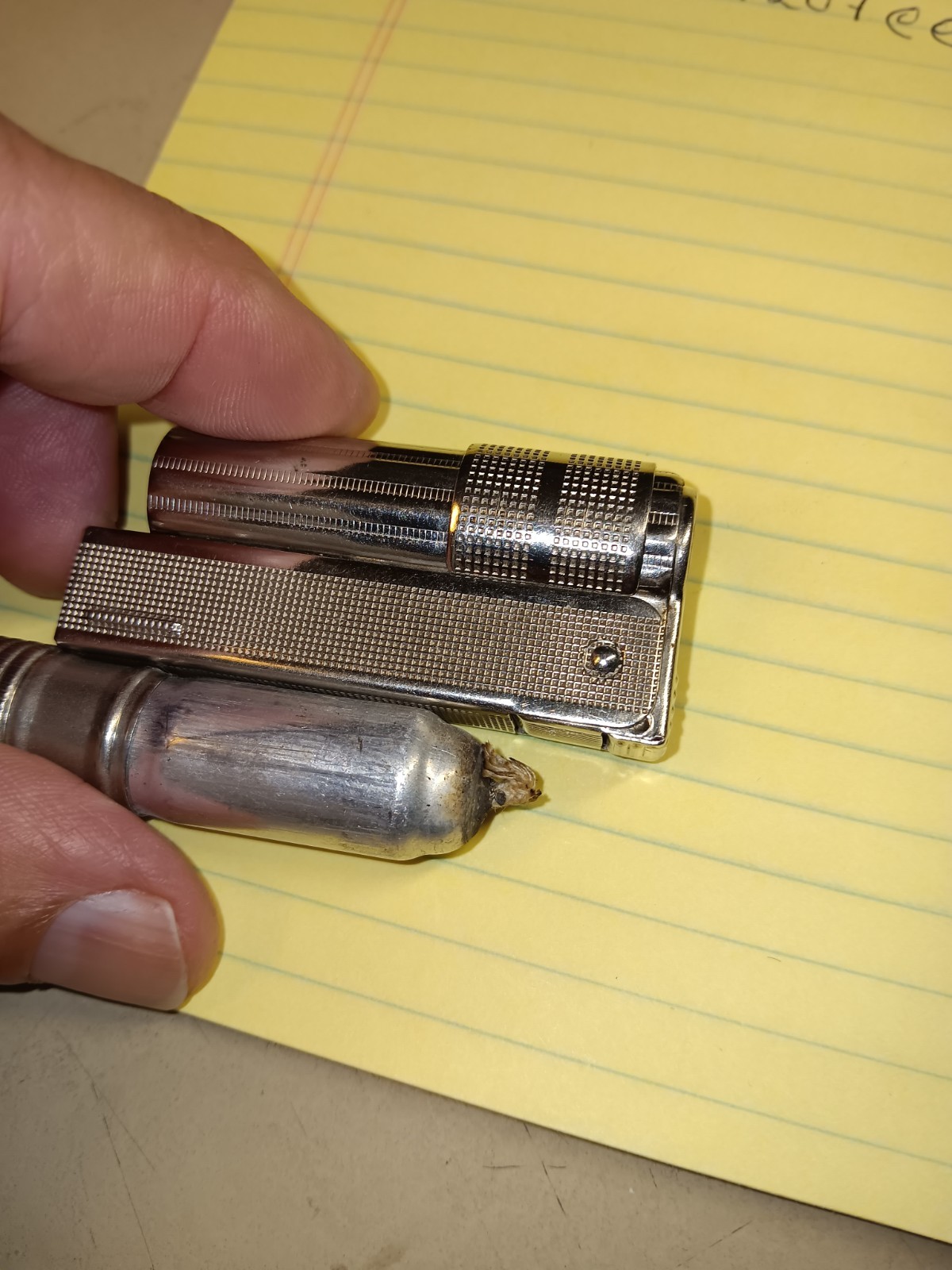 Vtg IMCO Triplex Super 6700 Lighter Chrome Made In Austria Original. XLNT COND.