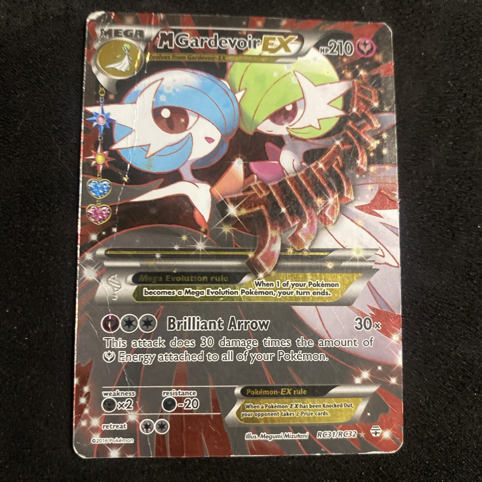 Pokémon TCG M Gardevoir EX Full Art RC31/RC32 XY Generations