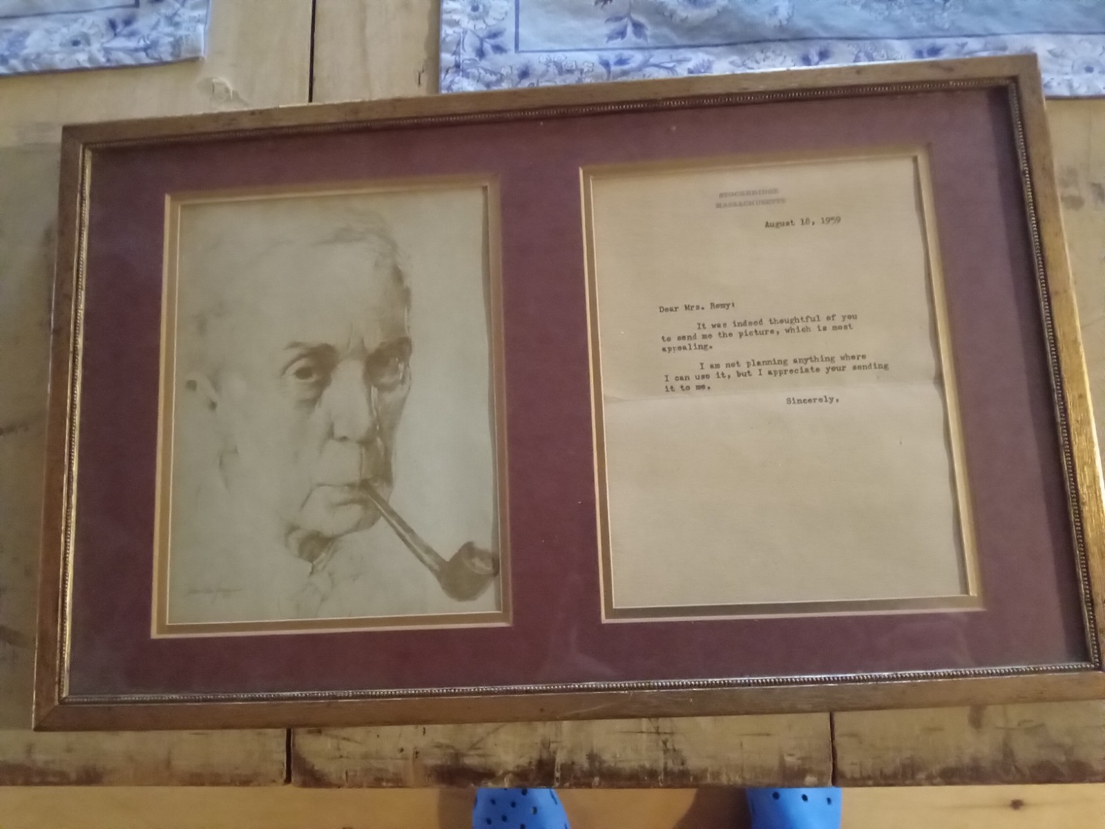 norman rockwell letter