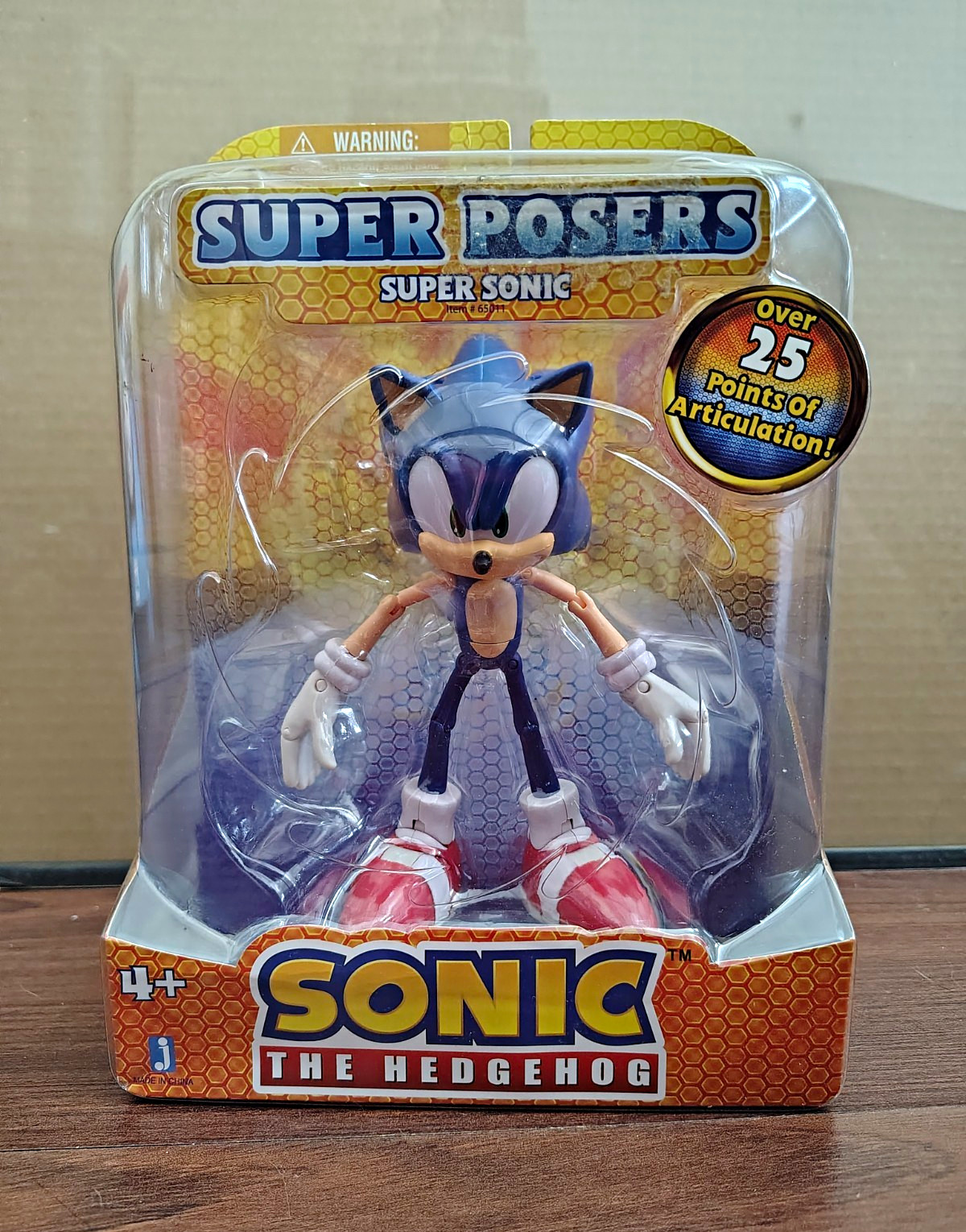 Jazwares Super Posers Sonic The Hedgehog (Factory Sealed)