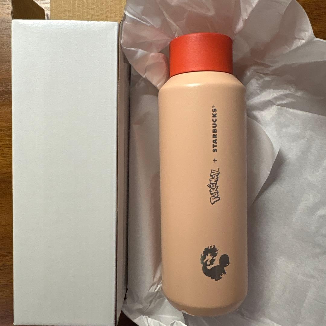 Starbucks Pokemon Charmander Stainless Steel Bottle 473ml Japan Limited 2026