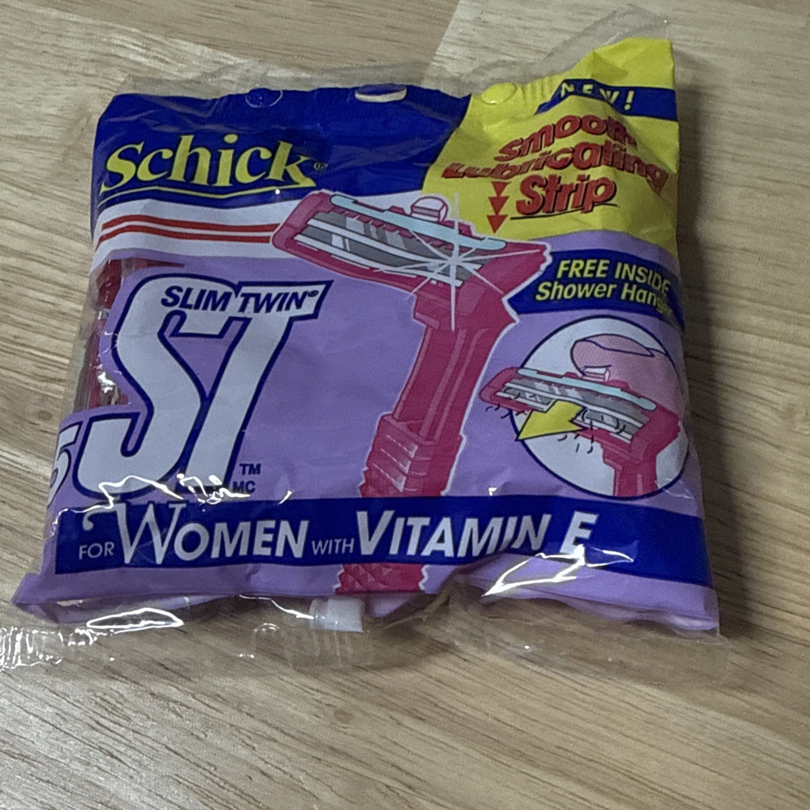 Vintage Schick Slim Twin For Women 5pck NOS 1994