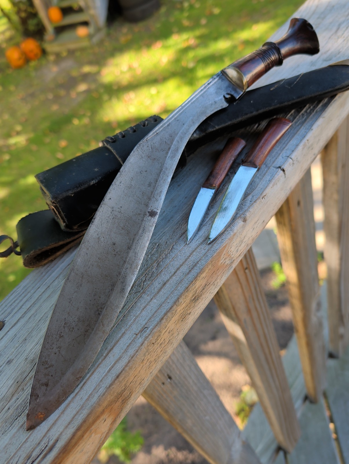 Vintage Nepalese Ang Khola Kukri Knife 12\