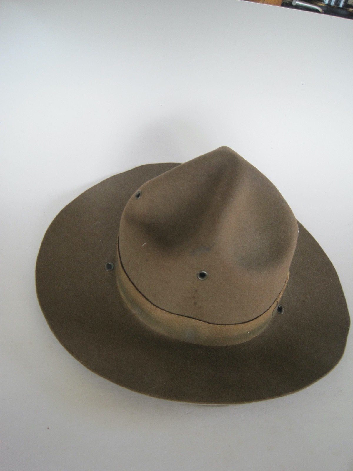 WWI Soldier Hat Size 7 1/8 Antique