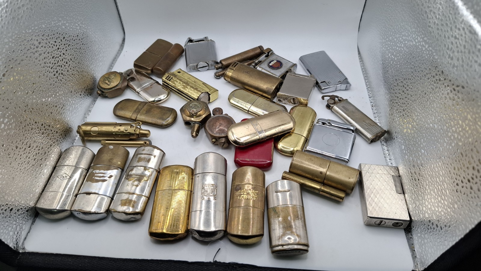 Vintage Lighters Joblot Trench KW POLO IMCO U.L FLAMMINAIRE IBELO BENLOW etc