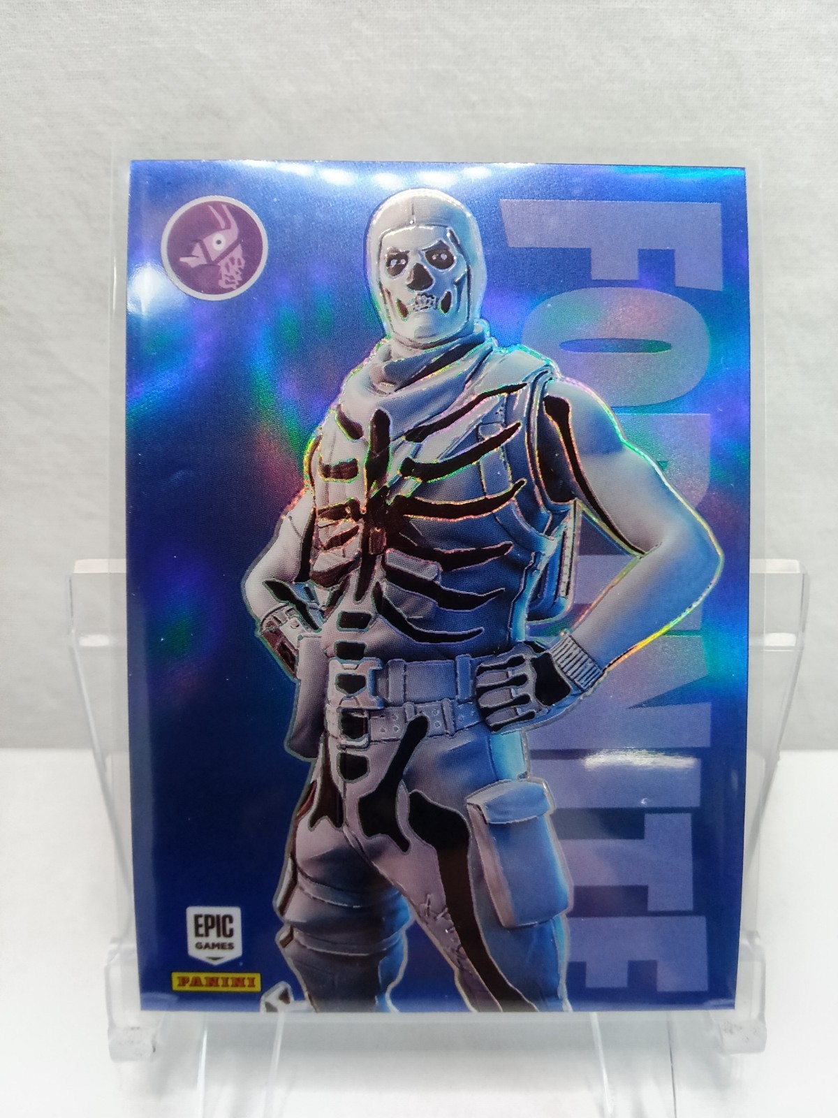 2021 Panini Fortnite Series 3 Optichrome Skull Trooper /Inverted/ #174 READ