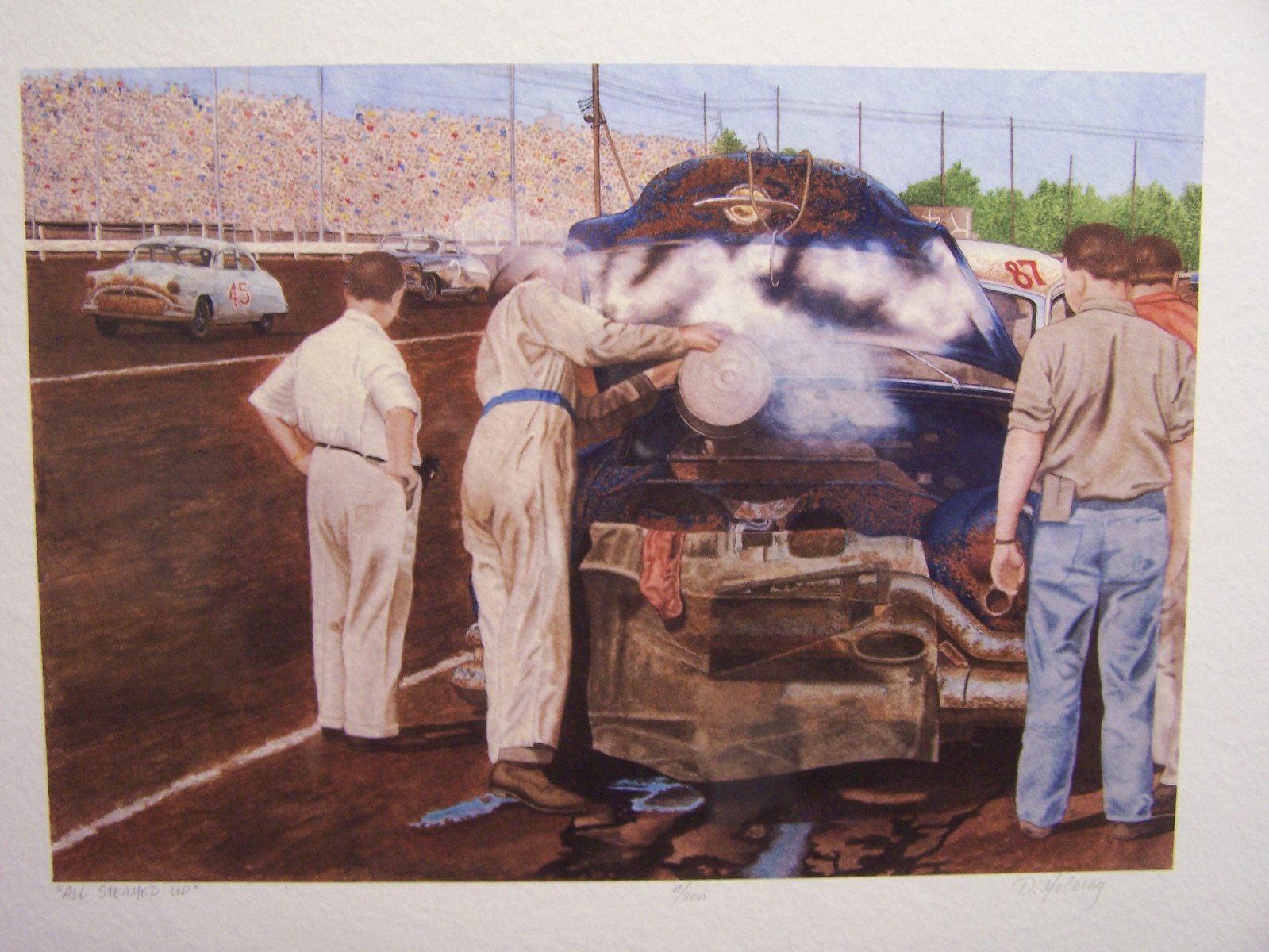 1951 1952 1953 OLDSMOBILE ROCKET 88 BUCK BAKER EARLY NASCAR HUDSON HORNET TWIN H
