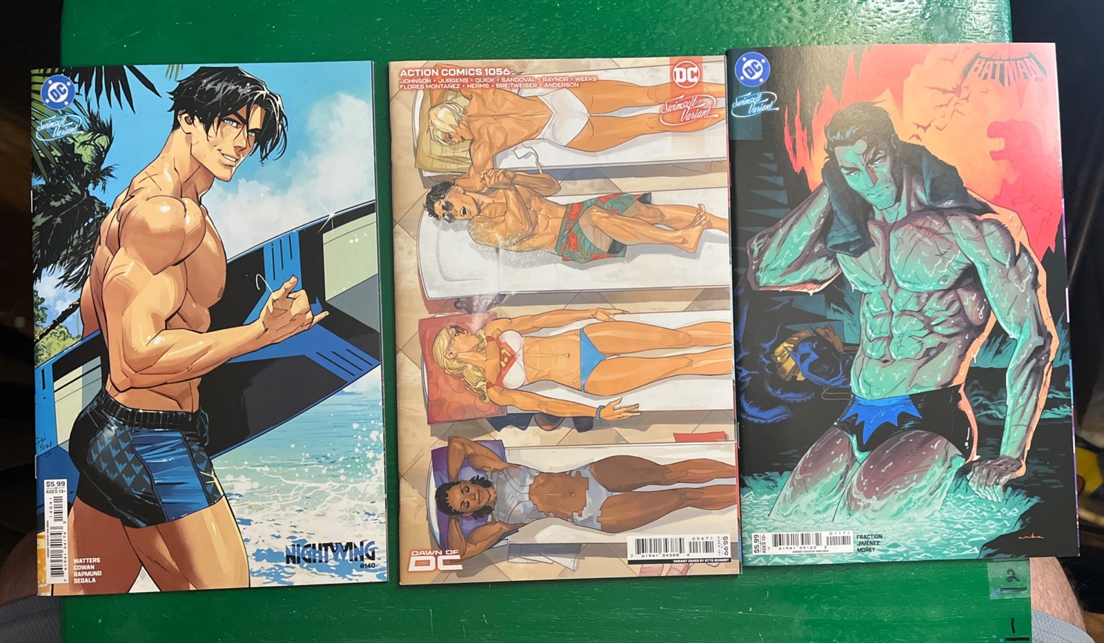 NIGHTWING #134 BATMAN #11 ACTION COMICS #1056 Swimsuit NM+
