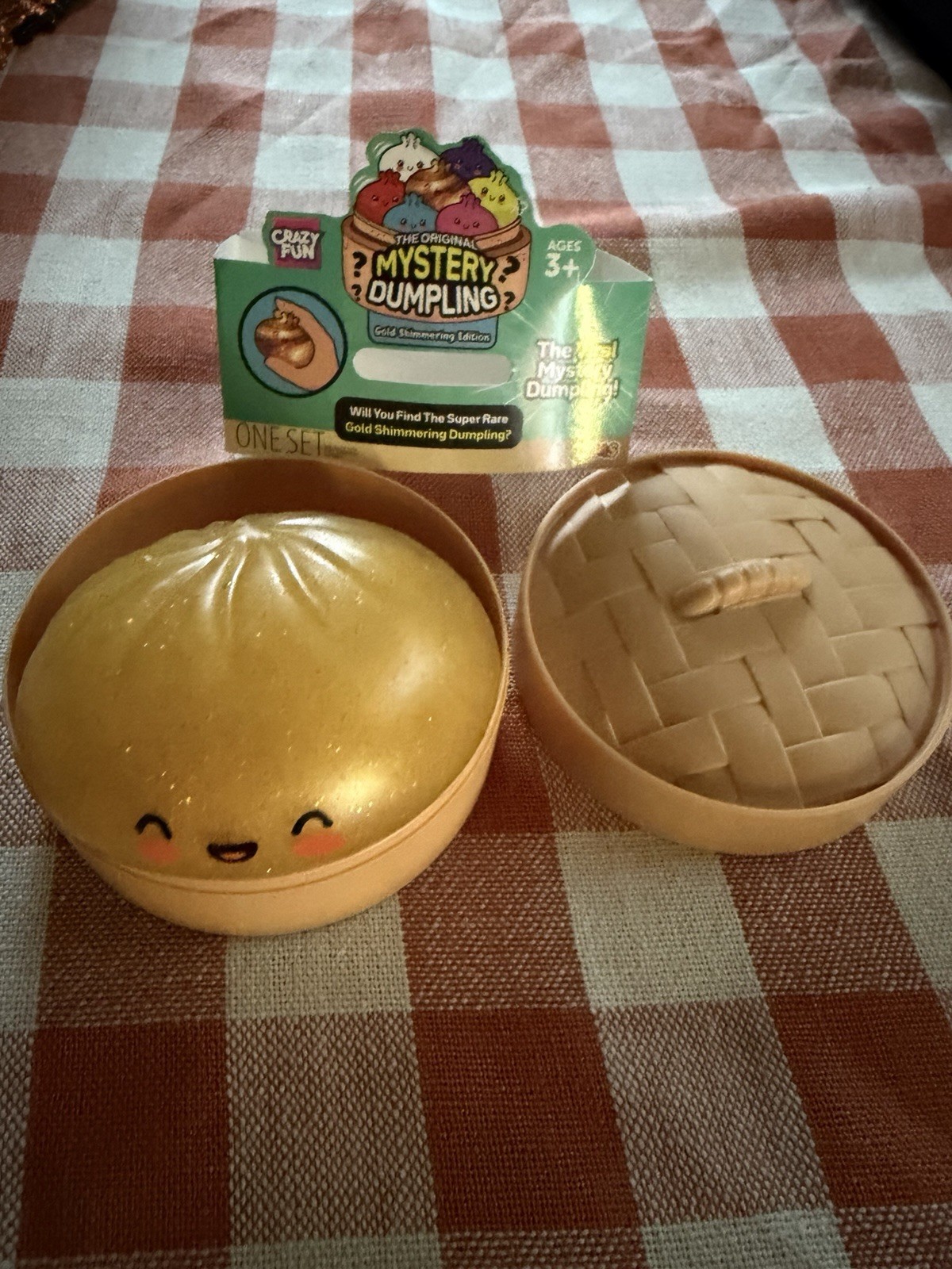 RMS Crazy Fun The Original Mystery Dumpling Gold Shimmering Glitter RARE