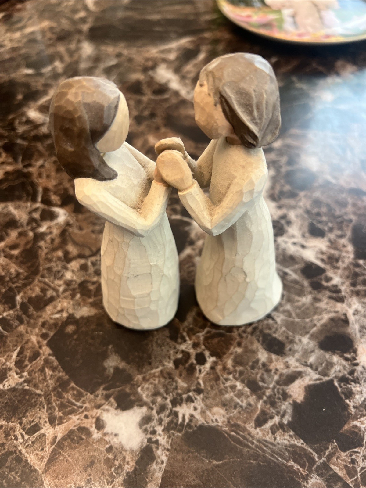 Vintage 2000 Willow Tree 'Sisters by Heart' Figurine - 2 Piece - Susan Lordi