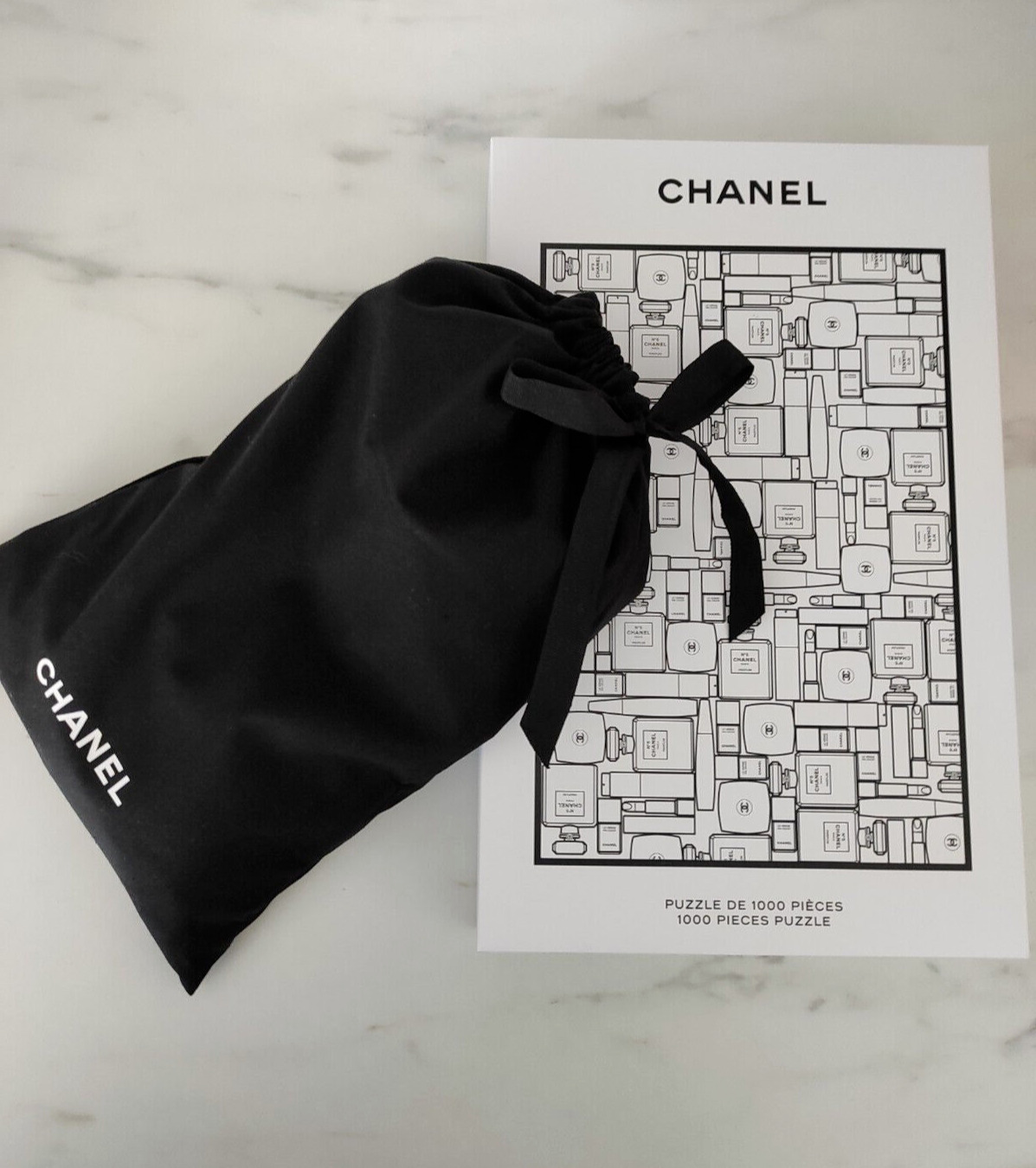 Le Grand Number of CHANEL Jigsaw Puzzle 1000 Piece Exhibition Paris LIMITED Exclusive