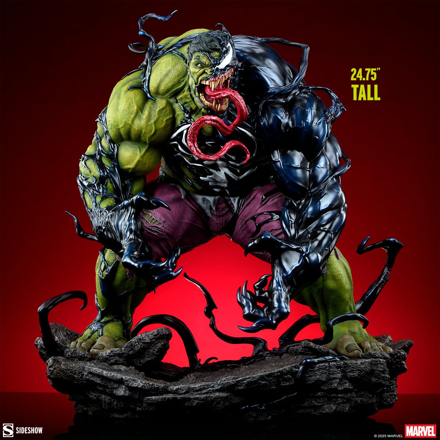 Sideshow Collectibles Venomized Hulk Premium Format Figure Statue