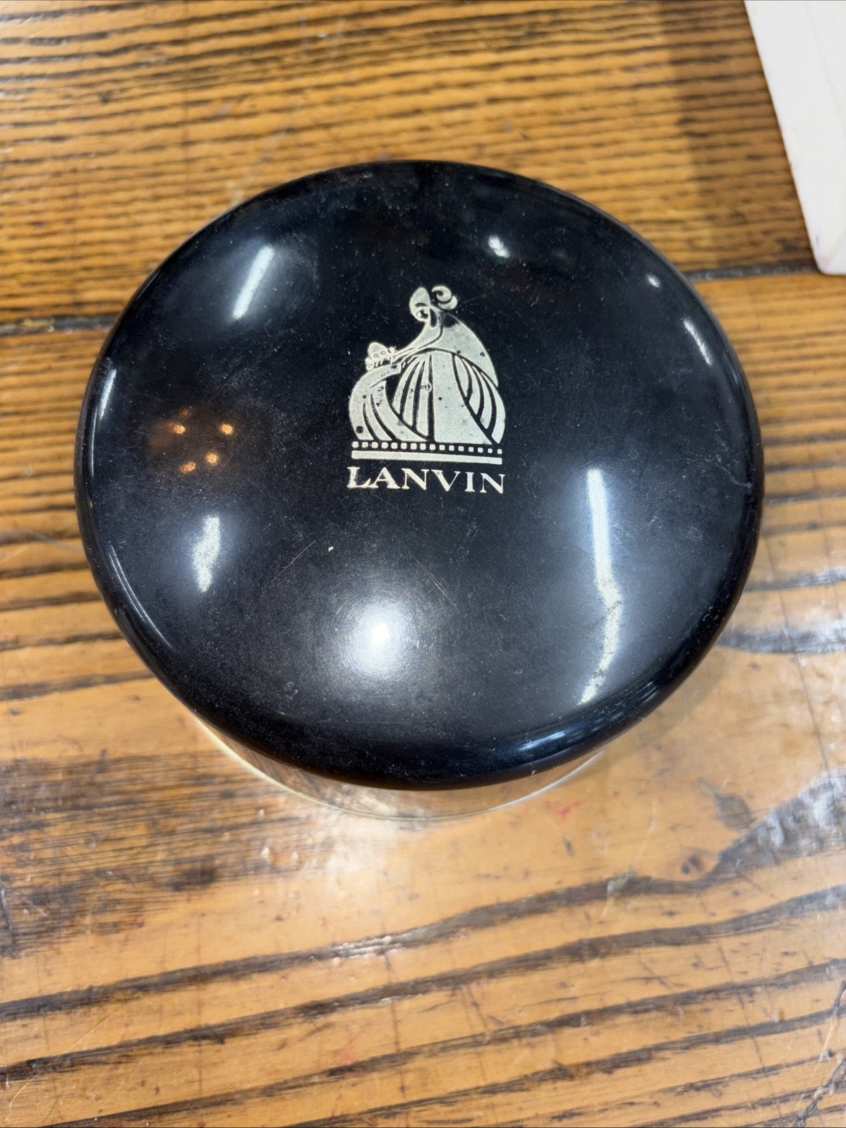 VTG Lanvin Powder Box (EMPTY) Arpege Dusting Powder French Perfume NY  NY