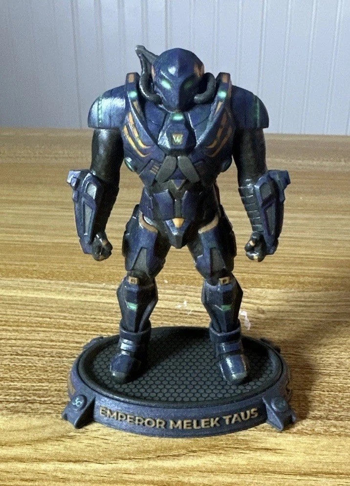 RARE Emperor Melek Taus Special Edition 3D statue. NiFe WARS. WAGMI Games