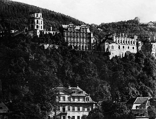 Germany Baden Heidelberg Heidelberg Palace 1929 Historic Old Photo